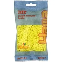 Hama Bügelperlen Hama Beutel mit 1000 Midi-Bügelperlen pastell