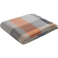 Plaid Britta, Biederlack, im Karo-Look, Kuscheldecke