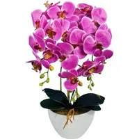 Kunstblume Orchidee, damich, Höhe 60 cm, Künstliche Orchidee 60 cm