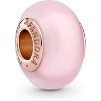 Pandora Bead 789421C00, -Charm Muranoglas Matt Rosa