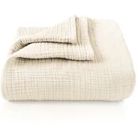Babydecke Premium Musselin Babydecke 4-lagige Decke aus 100% Baumwolle, Laynenburg, Musselin Babydecke, Kuscheldecke oder Schlafdecke, Pucktuch, Spucktuch