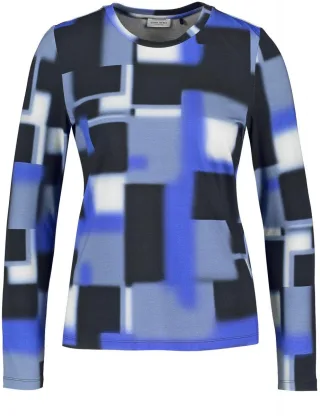 GERRY WEBER Collection - T-Shirt blau - Gr. - 40