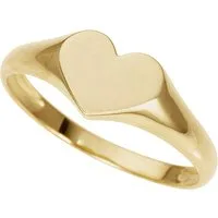 Firetti Fingerring Schmuck Geschenk Gold 333 Damenring Goldring Herz