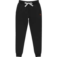 U.S. Polo Assn. Jogginghose Sweatpant (Baumwolle-Mischung) lang schwarz Herren