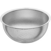 HENCKELS by ZWILLING Küchensieb Trio, Edelstahl, (1-St), Rostfreier Edelstahl, Sieb, Seiher und Schale, Stapelbar