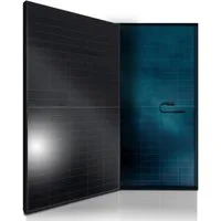 SUNNIVA Solarmodul Solarpanele - FULL BLACK Bifazial Glas/Glas 460 Watt, (PV Panel - PMax 460W Bifacial Solar modul n-type, geeignet für Balkonkraftwerk, IP68, Photovoltaik, 1-St)