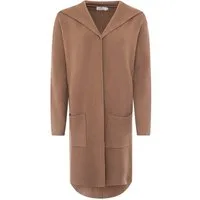 Zwillingsherz Cardigan Strickjacke mit Kapuze "Janina Basic"