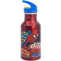 Spiderman Trinkflasche Wasserflasche 545 ml Flasche mit Trinkaufsatz und Schraubverschluss