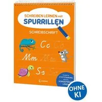 Schreiben lernen mit Spurrillen - Schreibschrift / diverse