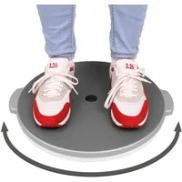 FabaCare Bett - Aufstehhilfe Drehteller Drehscheibe Transferhilfe Umsetzhilfe Umlagerung bis 130 kg, 360 Grad endlos drehbar