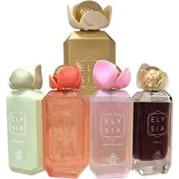 Fragrance World Duft-Set ELYSIA Apple Rouge, Elegance, Marshmallow + Parfümzerstäuber (leer)