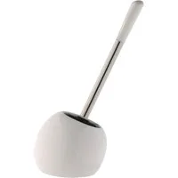 axentia WC-Garnitur Toilettenbürste Klobürste Klobürstenhalter Toielettenbürstenhalter, (Klobürstenset / Toilettenbüstenset, WC-Bürste mit Halterung aus Dolomit)