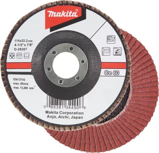 Makita Fächerschleifscheibe 115mm 60F - D-28466