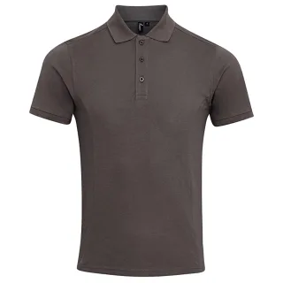 Premier Mens Coolchecker Plus Piqu Polo Shirt (dunkelgrau)