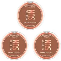 Catrice Bronzer-Puder Melted Sun Cream Bronzer, 3-tlg., mit cremiger Textur