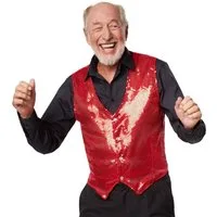 dressforfun Anzugweste Pailletten-Weste Herren