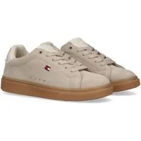 Tommy Hilfiger Sneaker Retro Sneaker, Schnürschuh, Halbschuh mit steitlicher Logostickerei