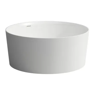 LAUFEN Val freistehende Badewanne H2312820000001 130x130cm, rund, weiß