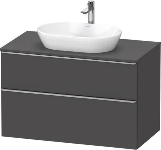 Duravit D-Neo Konsolenwaschtischunterbau wandhängend Graphit Matt 1000x550x664 mm - DE4968070490000 DE4968070490000