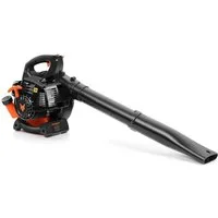 FUXTEC Benzin-Laubbläser FX-LB126ECO, 60m/s, 255 km/h Blasgeschwindigkeit, 4,5 kg