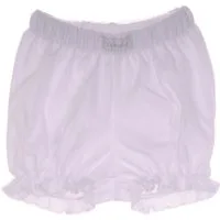 La Bortini Shorts Baby Höschen Sommer Shorts in Creme oder Weiß aus reiner Baumwolle, 44 50 56 62 68 74 80 86 92 98 104 110