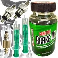 Fantic26 Fahrrad-Montageständer Service Kit 120ml Sram Mineralöl für DB8 / Maven Scheibenbremsen M4