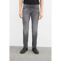 Jack & Jones Slim-fit-Jeans JJIGLENN mit Used-Look und Stretchkomfort Abriebeffekte, modisch, slim fit, Baumwollmischung
