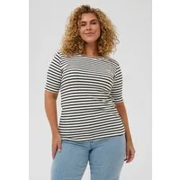KAFFE Curve T-Shirt T-shirt KClia Große Größen