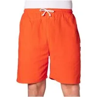 PANASIAM Shorts kurze Hose aus 100% Baumwolle Basic Stoffhose mit Taschen & Gummibund Sommerhose Sweatshorts Casual Loungewear Wellnesshose Strandshorts