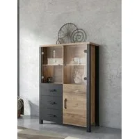 Home affaire Vitrine Olin Höhe 146 cm