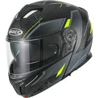 ROCC Motorradhelm 810 Klapphelm Dekor Matt