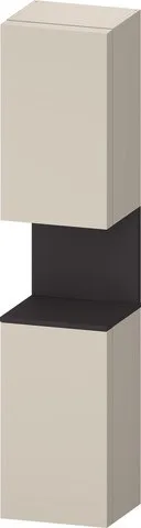 Duravit Qatego Hochschrank Taupe Supermatt 400x360x1760 mm - QA1346R80830000 QA1346R80830000