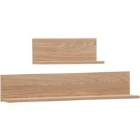 Schildmeyer Wandregal Visby, 2er Set Wandregal, Made in Germany, B: 40 + 80 cm, Set 1-tlg., Solide Verarbeitung - Dieses Produkt ist in Deutschland gefertigt