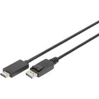 Adapterkabel DisplayPort > HDMI 4K schwarz, 3 Meter