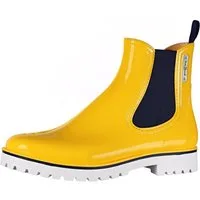 tomBrook Lemon Tree Gummistiefelette Damen Regenstiefel Gummistiefel Lemon Tree mit Blockabsatz