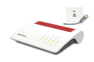AVM FRITZ!Box 7590 AX Exclusive Edition | 20003069 | ohne ISDN - inkl. USB-Stick