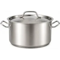 Cheffinger Topf-Set XXXL Edelstahl Kochtopf 32L Induktion Ø40cm Gastro & Großküche, Material: Edelstahl