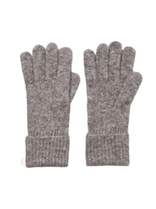 beck söndergaard - Alpaka-Woll-Handschuhe grau - Gr. - OS