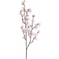 Kunstzweig Künstlicher Kirschblütenzweig Arielle mit Blüten, rosa, 75cm Zierkirsche, artplants, Höhe 75.0 cm