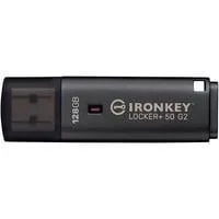 IronKey Locker+ 50 G2 128 GB, USB-Stick anthrazit, USB-A 3.2 Gen 1