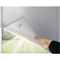 Bwecuy Sonnenschutz-Fensterfolie Sichtschutz für Fenster – Reflektierende Aluminiumfolie mit Saugnapf, UV- & Wärmeschutz für Zuhause, Büro & Garage