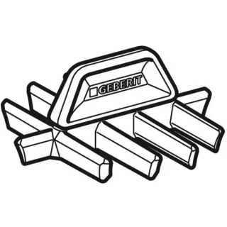 Geberit Kammeinsatz, zu Geberit Duschwannenablauf d90, 243568001 243568001