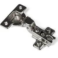 SO-TECH® Möbelbeschlag Standard Topfbänder ohne Dämpfer mit Kreuzmontageplatte Topf (2 St), Topfband Topfscharnier