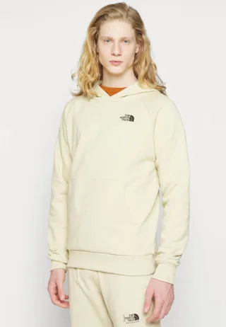 The North Face Mens Reglan Red Box Hoodie in gebleichten Kies