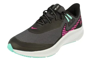 Nike Damen Quest 3 Shield Schwarz Turnschuhe