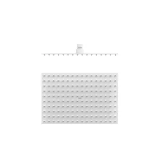 Tres Kopfbrause Extradünn: 4 mm Abmessungen: 300x200 mm Kugelgelenk , 134315007BM 134315007BM