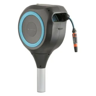 Gardena Garten-Schlauchbox RollUp M (türkis) 20 m