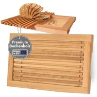 Topanbieter999 Schneidebrett, Brotschneidebrett 40x25 cm, Made in EU