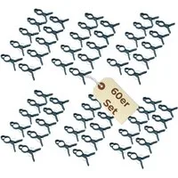 GarPet Pflanzschnur 6er Set 10 St.Pflanzen Clips Set Pflanzenhalter Krawatten Rankhilfe