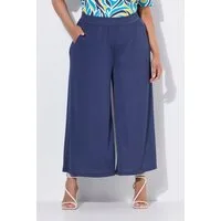 Ulla Popken Culotte Hosenrock extraweites Bein Elastikbund